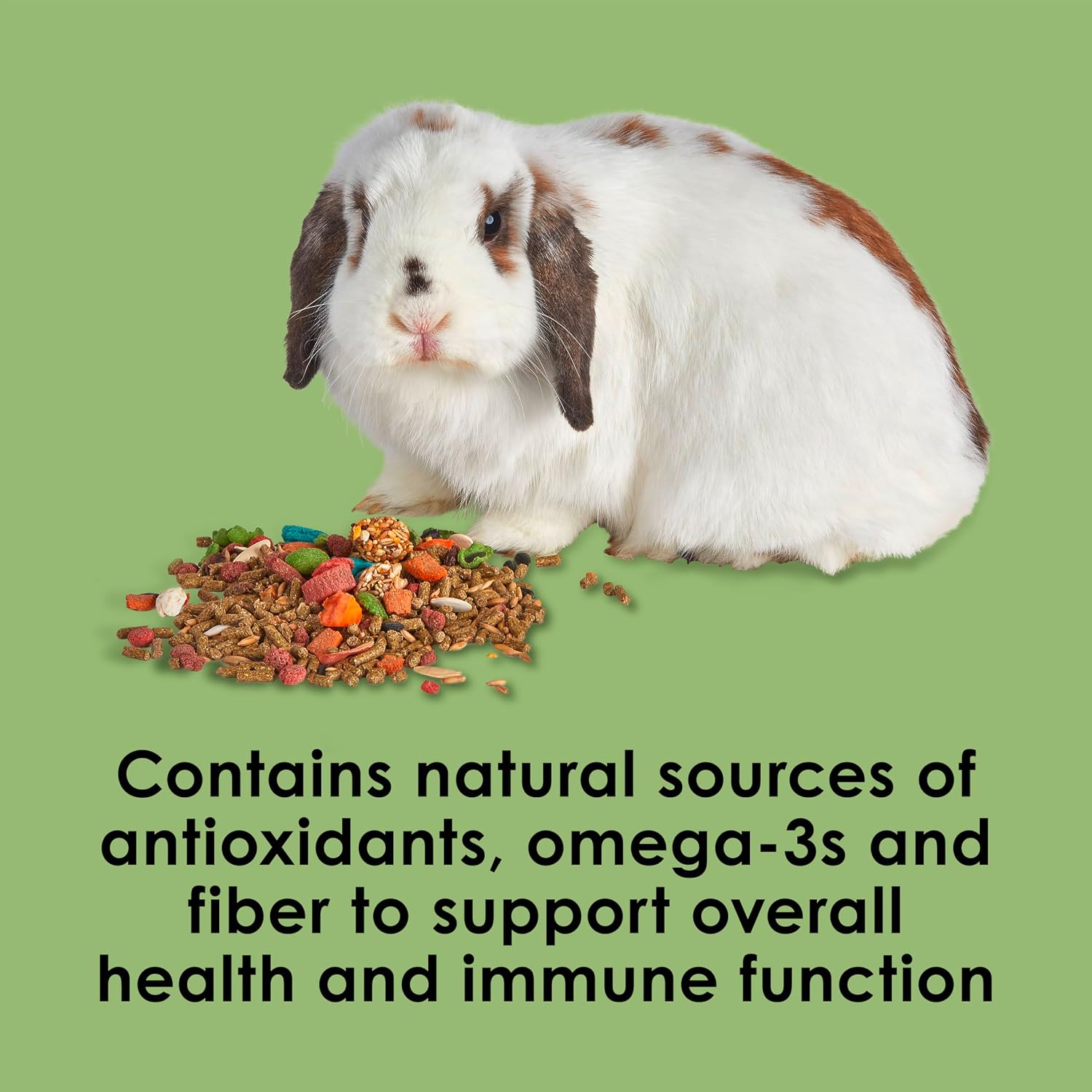 Kaytee Fiesta Rabbit Food, Nutritious and Fun Blend, Supports Dental Health and Digestion, 3.5 pounds - Image 6