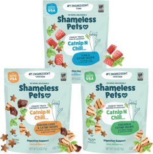 Shameless Pets Crunchy Cat Treats &...