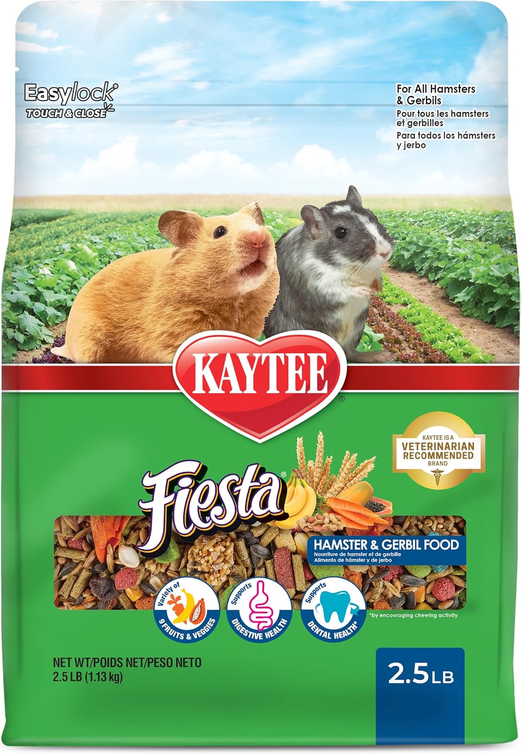 Kaytee Fiesta Mouse & Rat Food, Nutritious and Fun Blend, Supports Dental Health and Digestion, 2 pounds - Image 12