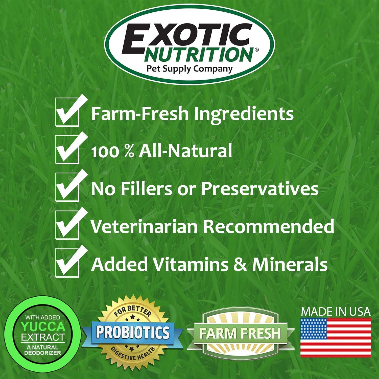 Exotic Nutrition Hedgehog Complete 5 lb - Nutritionally Complete Natural Healthy High Protein Pellets & Dried Mealworms - Food for Pet Hedgehogs - Image 3