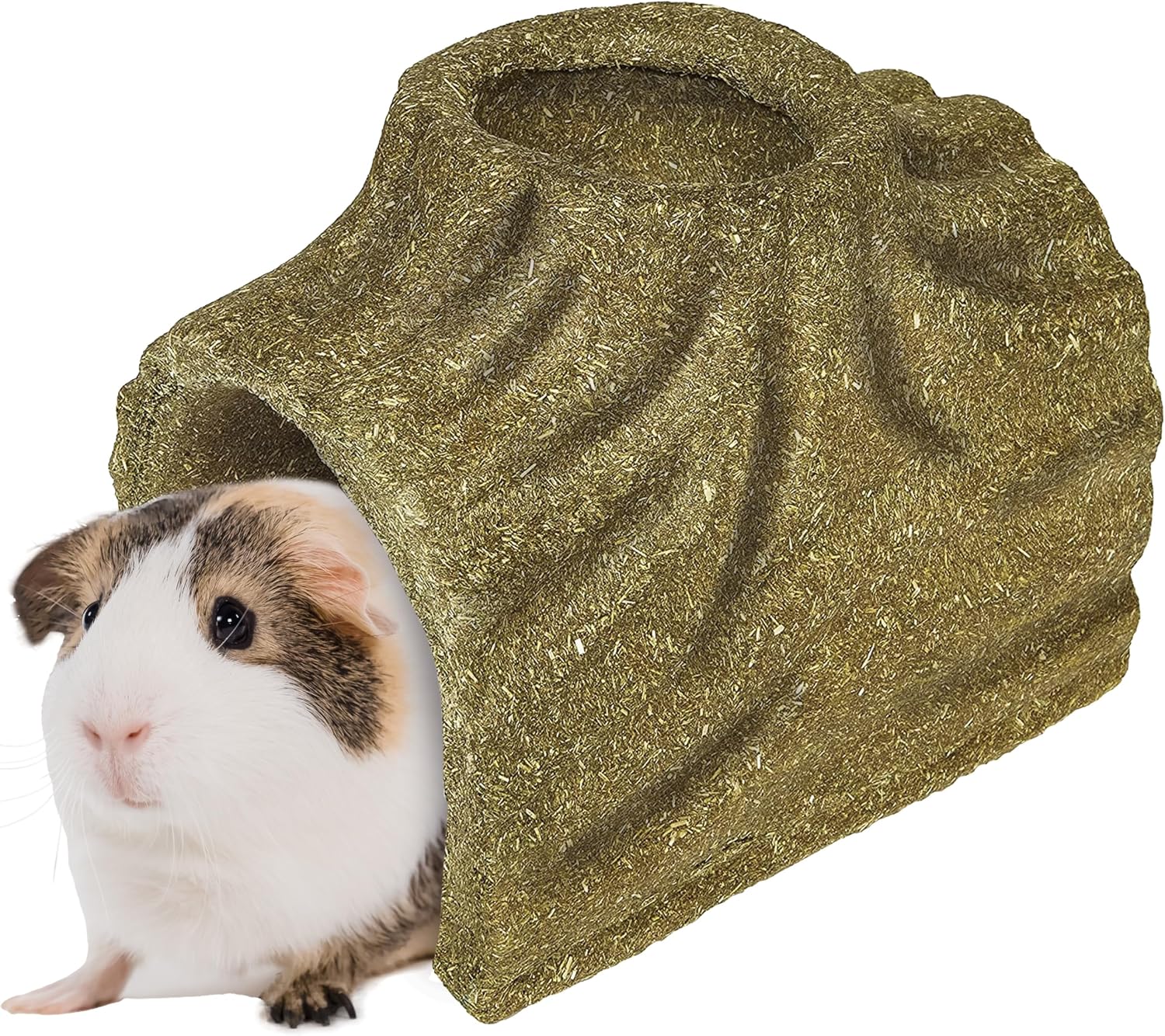 Kaytee Premium Timothy Treat Hideout For Pet Rabbits, Guinea Pigs, and Chinchillas, Large - Image 4
