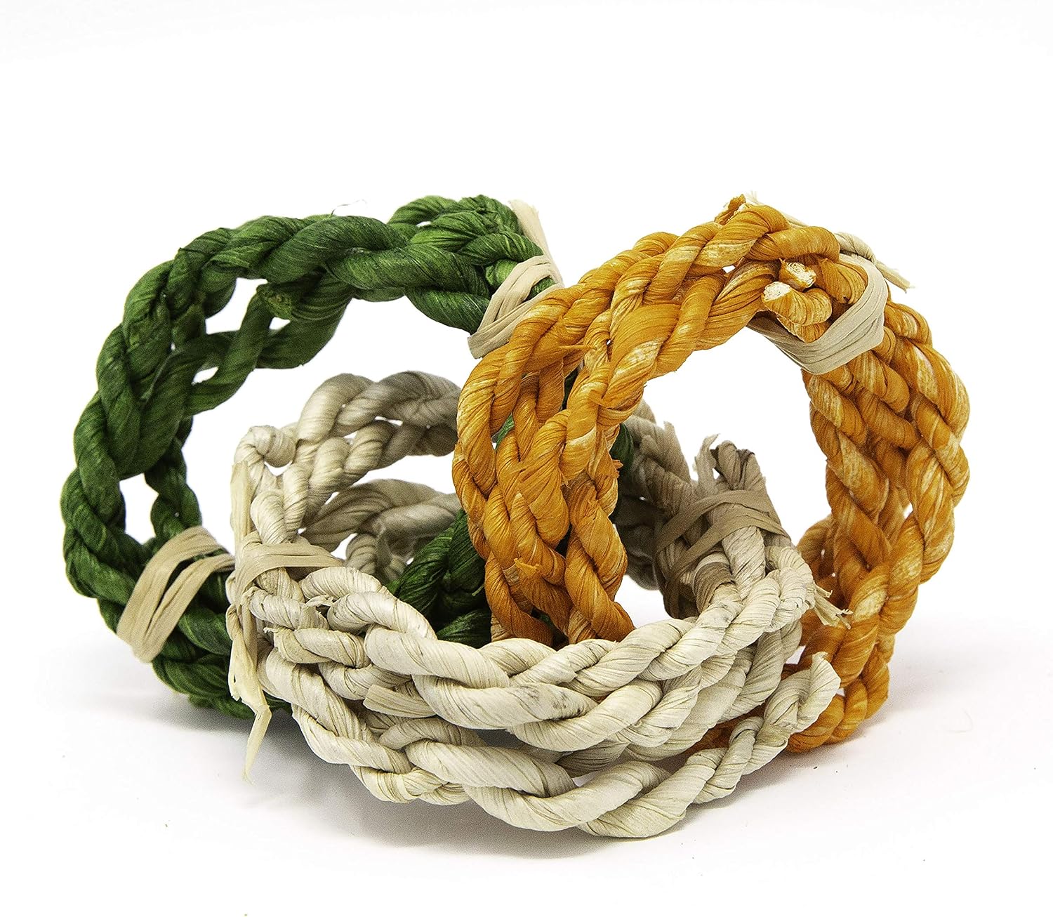 Oxbow Enriched Life Twisty Rings, Rabbit & Guinea Pig Toy, Hamster, Chinchilla & Rat Chew Rings, Small Pet Enrichment & Cage Accessory, Safe Natural Chew, Bunny Boredom Breaker, Enrichment Play Toy - Image 4