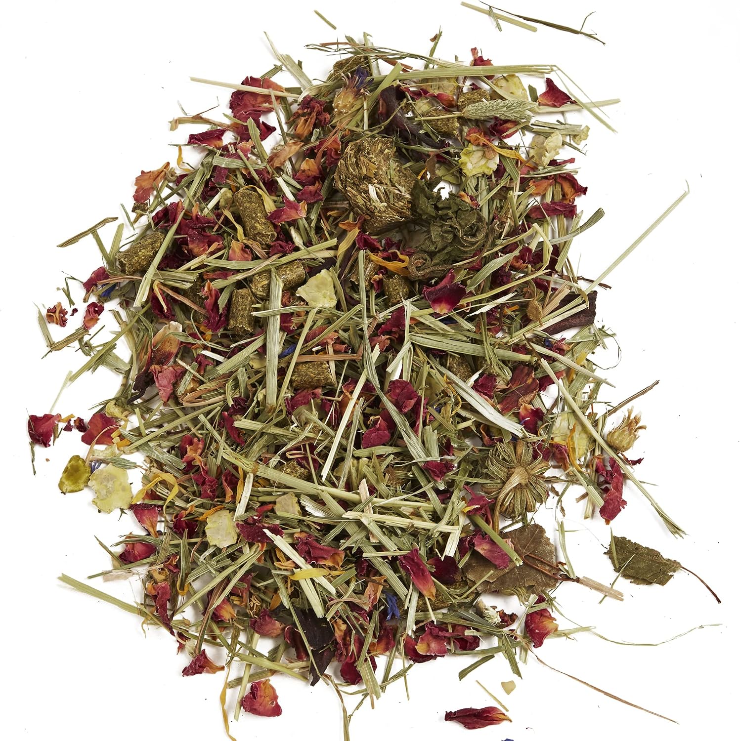 Tropical Carnival Natural Behaviors Grain-Free Guinea Pig Food – 4 Pounds, High-Fiber Timothy Hay Blend with Flowers & Leaves, Supports Natural Foraging, Chewing, and Digestive Health, Added Vitamin C - Image 3