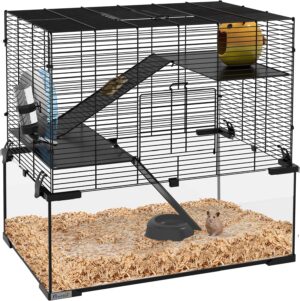 PawHut Large Hamster Cage with Deep...