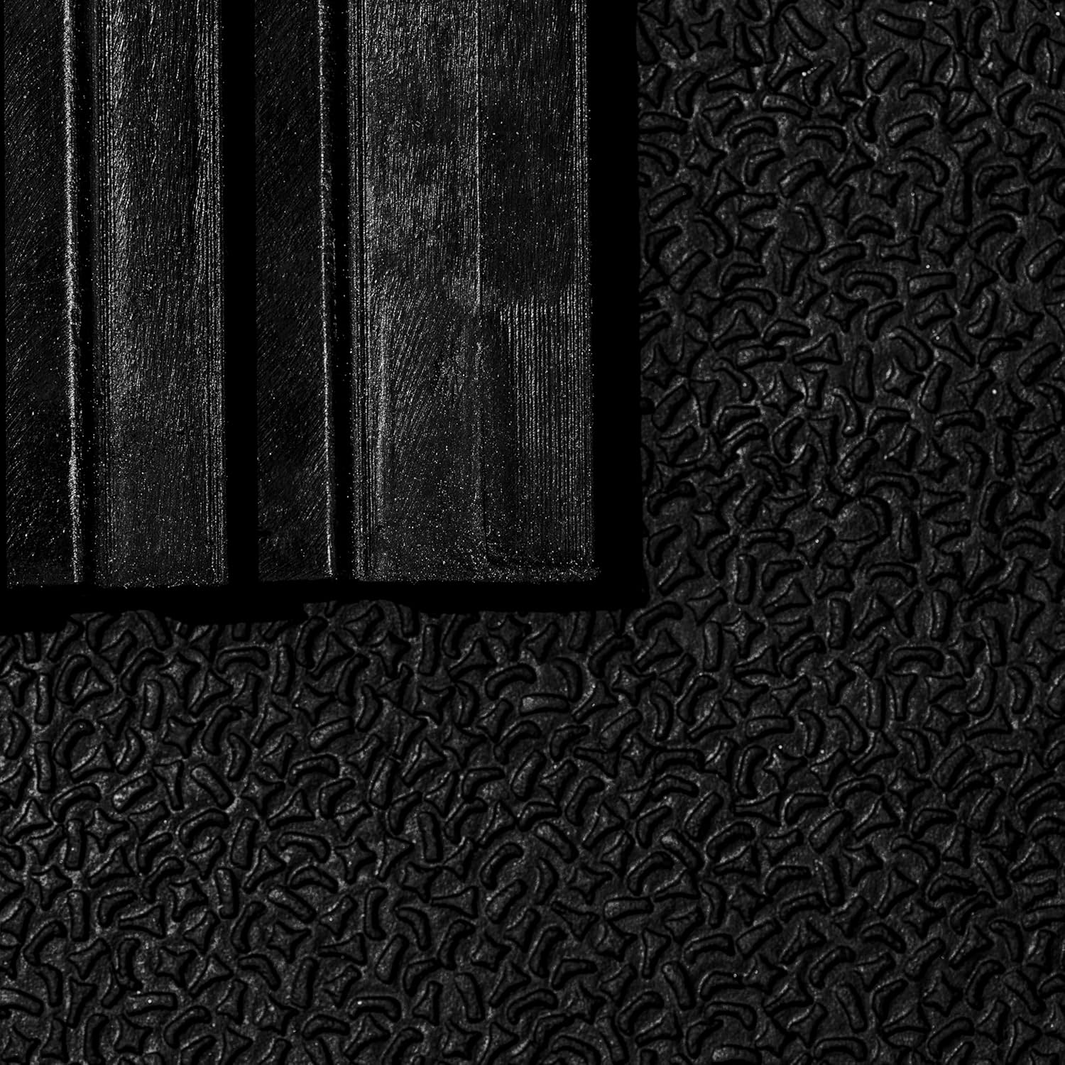 Heavy Duty Horse Stall Mats - Stable Mats, Durable 3/4 in. Thick Rubber Flooring - Solid Black - 3.5' x 6' Mat for Stables, and More - 42 in. x 72 in. Stall Mat - Image 4