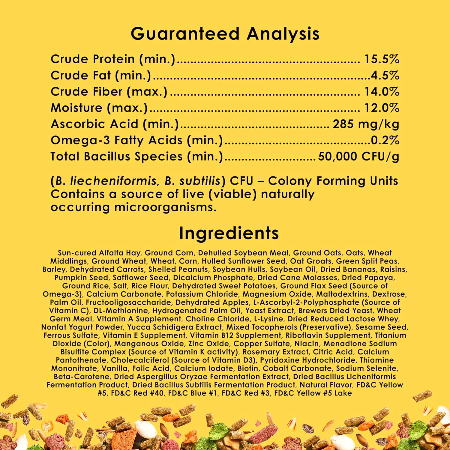 Kaytee Fiesta Guinea Pig Food, Nutritious and Fun Blend, Supports Dental Health and Digestion, 4.5 pounds - Image 8