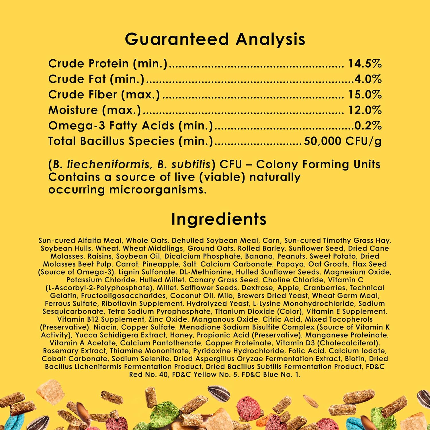 Kaytee Fiesta Chinchilla Food, Nutritious and Fun Blend, Supports Dental Health and Digestion, 2.5 pounds - Image 8