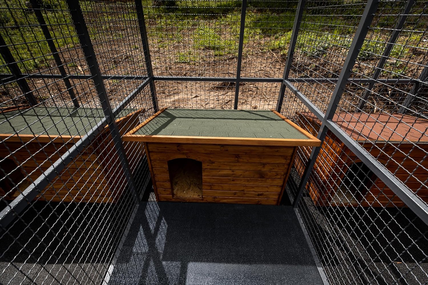 Heavy Duty Horse Stall Mats - Stable Mats, Durable 3/4 in. Thick Rubber Flooring - Solid Black - 3.5' x 6' Mat for Stables, and More - 42 in. x 72 in. Stall Mat - Image 13