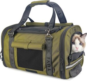 Soft Sided Cat Carrier for Anxious ...