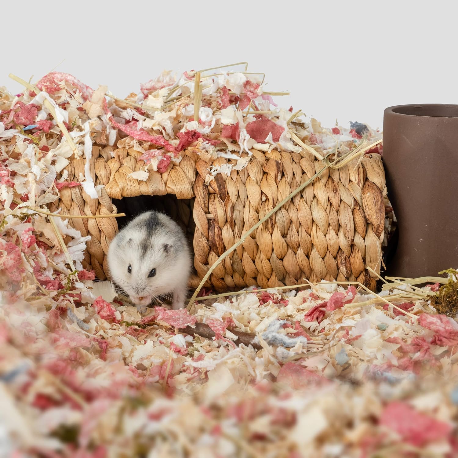 Niteangel Creative & Composable Hamster Tunnel - DIY & Build Unique Tube Burrow as Hideout for Small Sized Animals Like Hamsters Mouse Gerbils Mice (7.5-inch L - SHLD) - Image 3