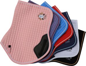 T TEKE Close Contact Saddle Pads,10...