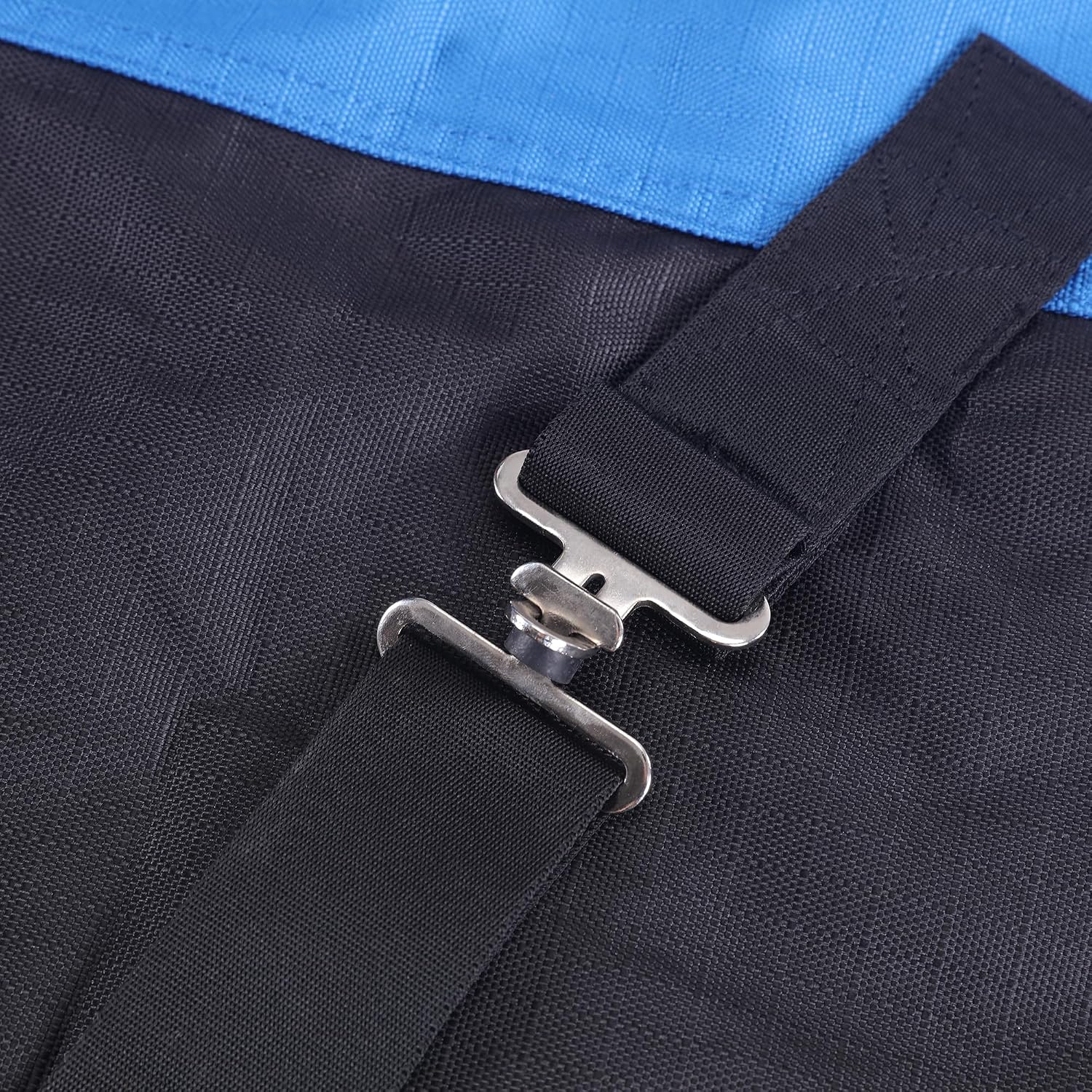 LEAFOREST 1200D Horse Blanket Turnout Rain Sheet Waterproof Breathable Wind Proof Medium Weight Blankets (No Fill) Mid Sheet in The Barn, Stable, Stall, Pasture, Paddock Blueblack 84 inches - Image 3