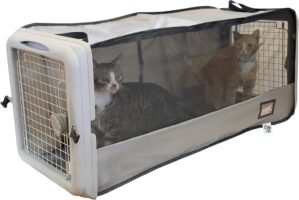 SPORT PET Large Pop Open Kennel, Po...