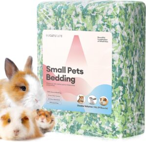 BUCATSTATE Hamster Bedding 15L, 99%...