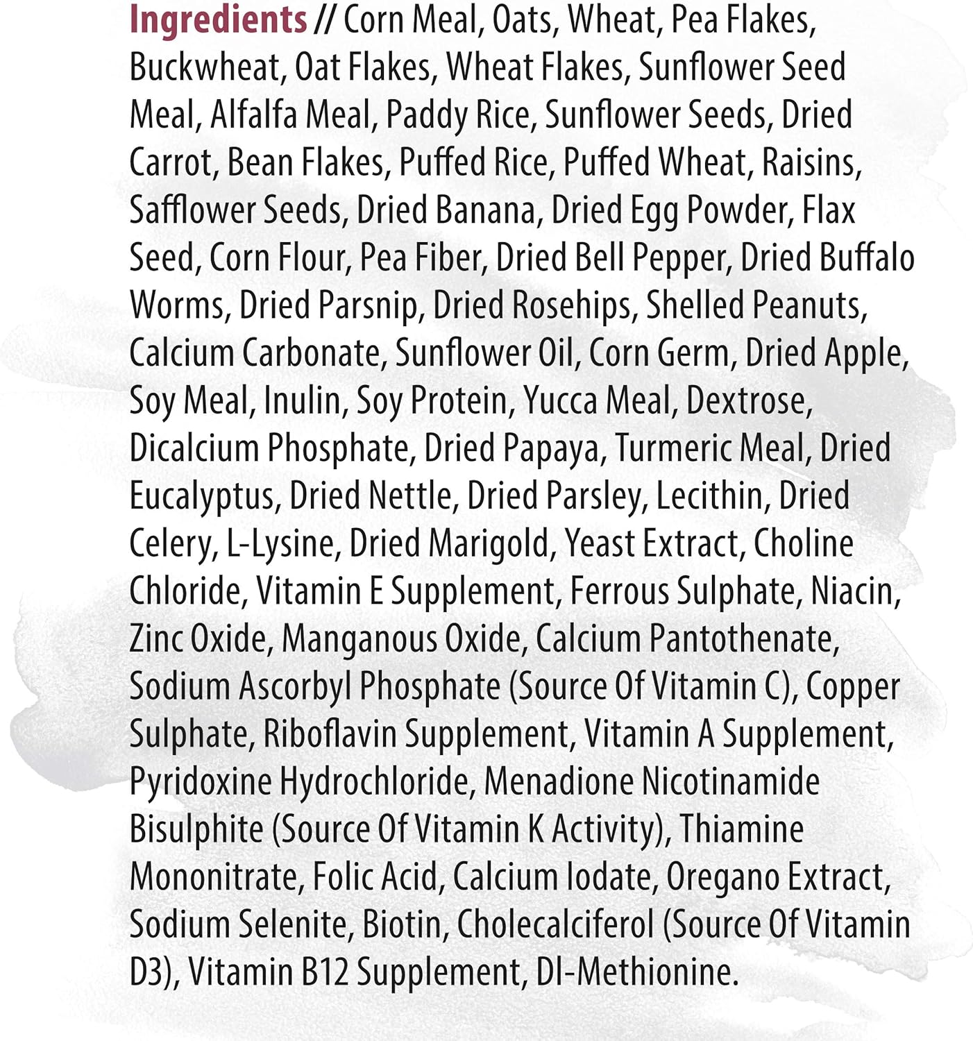 Witte Molen Pure Hamster Food Seed Mixture Mealworms, Sunflower Seeds, Puffed Rice, Grape Nuts, No Artificial Preservatives Dry Food, 1.7 lbs (2 Pack) - Image 8