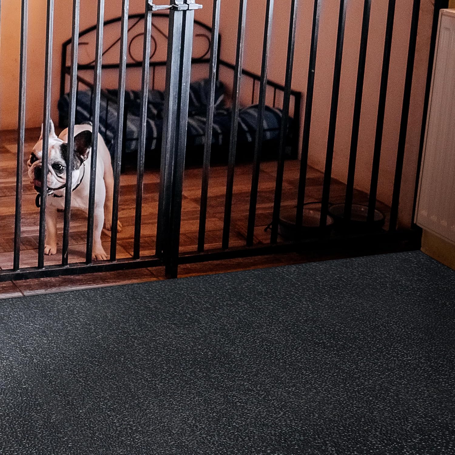 Heavy Duty Horse Stall Mats - Stable Mats, Durable 3/4 in. Thick Rubber Flooring - Solid Black - 3.5' x 6' Mat for Stables, and More - 42 in. x 72 in. Stall Mat - Image 8