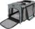 GAPZER Cat Carrier American, United, Delta Airline Approved Soft Travel Bag | Pet Airplane Crate Medium Cat 15 lbs Privacy Curtatin, Small Dog Crate Under 10 Pound TSA Approved Softsided Carry Cage Cabin