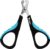 Candure Cat Nail Clipper Stainless Steel Cat Claw Trimmers for Rabbits, Guinea Pigs, Birds, Puppies, Kittens and Small Animals Pet Nail Clipper for Professional and Home Use (Blue)