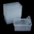 10 Pcs Reptile Feeding Boxs, Plastic Spider Terrariums Breeding Box Feeder Insect Container Feeding Box for Small Reptile Bearded Dragon Lizard Spider Gecko Scorpion 5.9 x 3.9 x 2.5 in