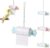 Parrot Shredding Toy Candy Roll Paper Holder, Safe Wood Pulp Chew Toys for Birds Cage Accessories, Hanging Interactive Foraging Toy for Cockatiel Conure Parakeet Budgie