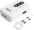 AquaMiracle Lithium Battery Powered Portable Aquarium Air Pump for Fish Tank, USB Rechargeable Aquarium Bubbler Aerator for Outdoor Fishing, Power Outages and Emergency