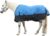 LEAFOREST 1200D Horse Blanket Turnout Rain Sheet Waterproof Breathable Wind Proof Medium Weight Blankets (No Fill) Mid Sheet in The Barn, Stable, Stall, Pasture, Paddock Blueblack 84 inches