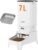 Automatic Dog Feeder with Elevated Stand – 7L Cat Food Dispenser with Large Food Tray, Timed Auto Cat Feeder for Dry Food, 6 Meals Per Day, No-Jam, Freshness Design, Detachable for Easy Clean