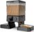 oneisall Automatic Cat Feeder for 2 Cats, 20 Cups/5L Automatic Cat Food Dispenser for Small Pets Indoor, Timed Cat Feeder for Dry Food