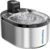 Smartoo Wireless Cat Water Fountain Stainless Steel, 152oz/4.5L Cat Fountain Battery Operated, Cordless Pet Water Fountain for Cats & Dogs with Motion Sensor, Ultra Quiet Pump, Multi-Filtration