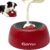 Slow Feeder Dog Bowls, Rolling Ball Dog Lick Bowl, Non-Slip Design, Interactive Dog Licking Toy & Dog Enrichment Toys, Dog Lick Ball Bowl for Wet Food, Yogurt, Bone Broth, Nutrient Solution (Red)