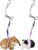 Handmade Figure 8 Harness and Leash for Ferrets/Guinea Pigs/Rats | Adjustable, Lightweight & Safe | Fits Small Animals: Bunnies/Bearded Dragons/Chinchillas/Reptiles/Birds/Squirrels/Rabbits