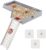 Hermit Crab L-Shaped Plat-Form with Ladder, No-Drill Climbing Plat-Form with Ramp, Hermit Crab Climbing Toys Habitat Tank Accessories