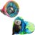 2 Pack Guinea Pig Snuggle Sack Soft Fleece Large Hideout Ferret Cozy Cave Hamster Sleeping Bag Small Animal Bed for Rabbit Bunny Chinchillas Rat Squirrel Hedgehog Cage Accessories (2 Pack, Large)