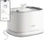 PETLIBRO Upgrade Cat Water Fountain Stainless Steel Tray, Dockstream 2 Cat Fountain Indoor, 3L/101oz Auto Cat Fountains for Drinking, App Monitoring Pet Water Fountain Dog, 5G WiFi Cat Water Dispenser