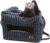 Marshall Fleece Front Carry Pack for Ferrets – 6.5″ x 11″ x 13″ – Cozy, Ventilated Pet Carrier with Zippered Top and Side Pockets – Easy Access and Comfortable Travel