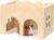Bifeaw Natural Wooden Chew-Proof Guinea Pig Hideout | for Small Pets