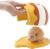 Honey Shaped Ceramic Hamster Hideout – Small Pet Habitat Decor for Syrian & Dwarf Hamsters, Gerbils, Mice, Rats, Toads