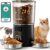 Automatic Cat Feeder for 3 Cats, 6L/25 Cup Cat Food Dispenser with Strong Anti-Jam System, Dual-Effect Desiccant, Smart WiFi App Control Pet Feeder, Automatic Dog Feeder with 10S Recorder