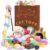 QUOZUO 30 Pcs Cat Toy Kitten Toys Set, Interactive Cat Toy Wand Cat Springs Ball Toy with Bells, Cat Toys for Bored Indoor Cats, Gift Box Styles
