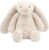 Best Pet Supplies Interactive Squeaky Dog Chew Toy, Ideal Dog Toys for Chewers, Small, Medium & Large Dogs, and Fetch Lovers – Bunny (Beige), Large