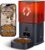 Automatic Cat Feeder with Camera: 6L Automatic Dog Feeder with 2-Way Audio Night Vision Dual Power Supply App Control 2.4G WiFi, Timed Auto Cat Food Dispenser with Stainless Steel Bowl(Black)