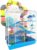 Large 5-Floors Blue Hamster Mansion Habitat Home House Cage Paw Safe Solid Platform with Hide House Running Excerise Wheel Food Bowl Water Bottle Deep Base
