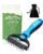 Tool, 2-In-1 Double-Sided Grooming Tool, Deshedding Dog Brush, Pet Shedding Remover Rounded-Tooth Comb For Painlessly Removing Knots And Loose Hair (Blue-Large)