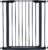 Midwest 39″ Steel Walk-Thru Dog Gate, Graphite | Pressure Mounted, Expands 29.5″- 38″ Wide, Auto-Close Door, Spring-Loaded Latch, Includes Two 3″ Extensions