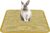 DYAUS Bunny Scratch Pad, Natural Sisal Rabbit Scratching Mat for Claws and Teeth Care, Indoor Bunny Chew Toys Bunny Bed for Biting Sleeping Nesting (1PC, 16x12in)