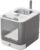 Upgraded Fully Enclosed Cat Litter Box with Lid, Covered Cat Box Enclosure, Anti-Splashing Easy to Clean Kitty Litter Boxes with Drawer, 3 Modes can Use from Kitten to Adult