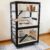 Chinchilla Ferret Cage, 5-Level with Stainless Steel Tray & Divider | Easy-Clean Tray, Chew-Resistant Ramps, Adjustable Divider, Cooling Panel