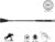Gel Handle Riding Jumping Bat Whip