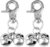 EXPAWLORER Cat Bell 2 Pack – Cat Collar Accessories Bells Loud with Claw Buckle, Pet Jingle Charm Ornament Training Pendant Jewelry, Tracker for Saving Birds, Neck Decoration for Dogs Kitten, Silver | Pet Bell Jingle Collar Charm Ornament Training Pendant Jewelry with Buckle, Loud Tracker for Saving Birds, Silver