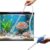 Small Gravel Vacuum for Aquarium Siphon, Fish Tank Cleaner, Blue | 6.4ft Fish Tank Siphon, Quick & Easy Waste Removal or Water Changes, Effectiveness, Value for Money, Ease of Use